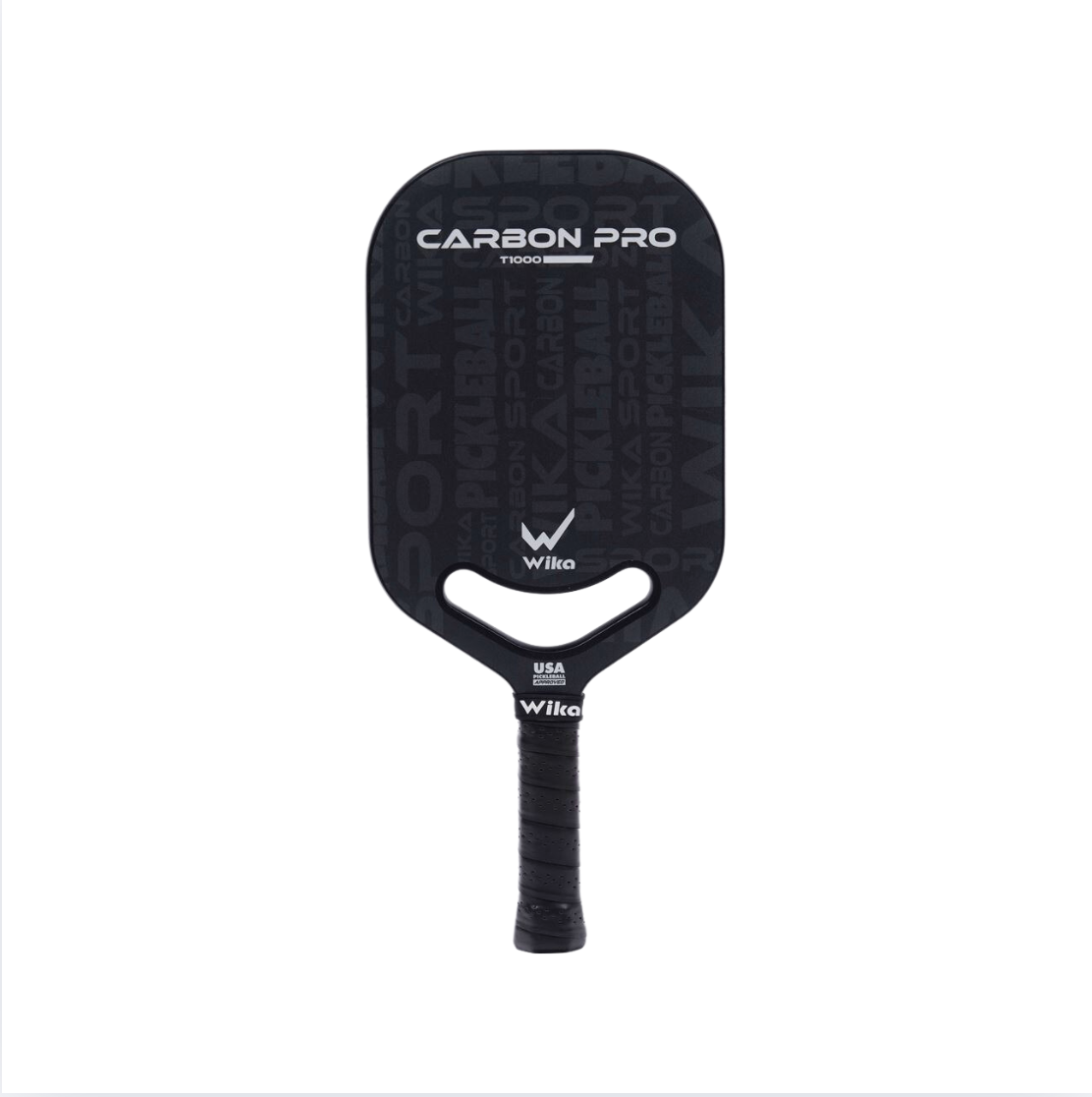 Vợt Pickleball  WIKA CARBON PRO -  MÀU ĐEN