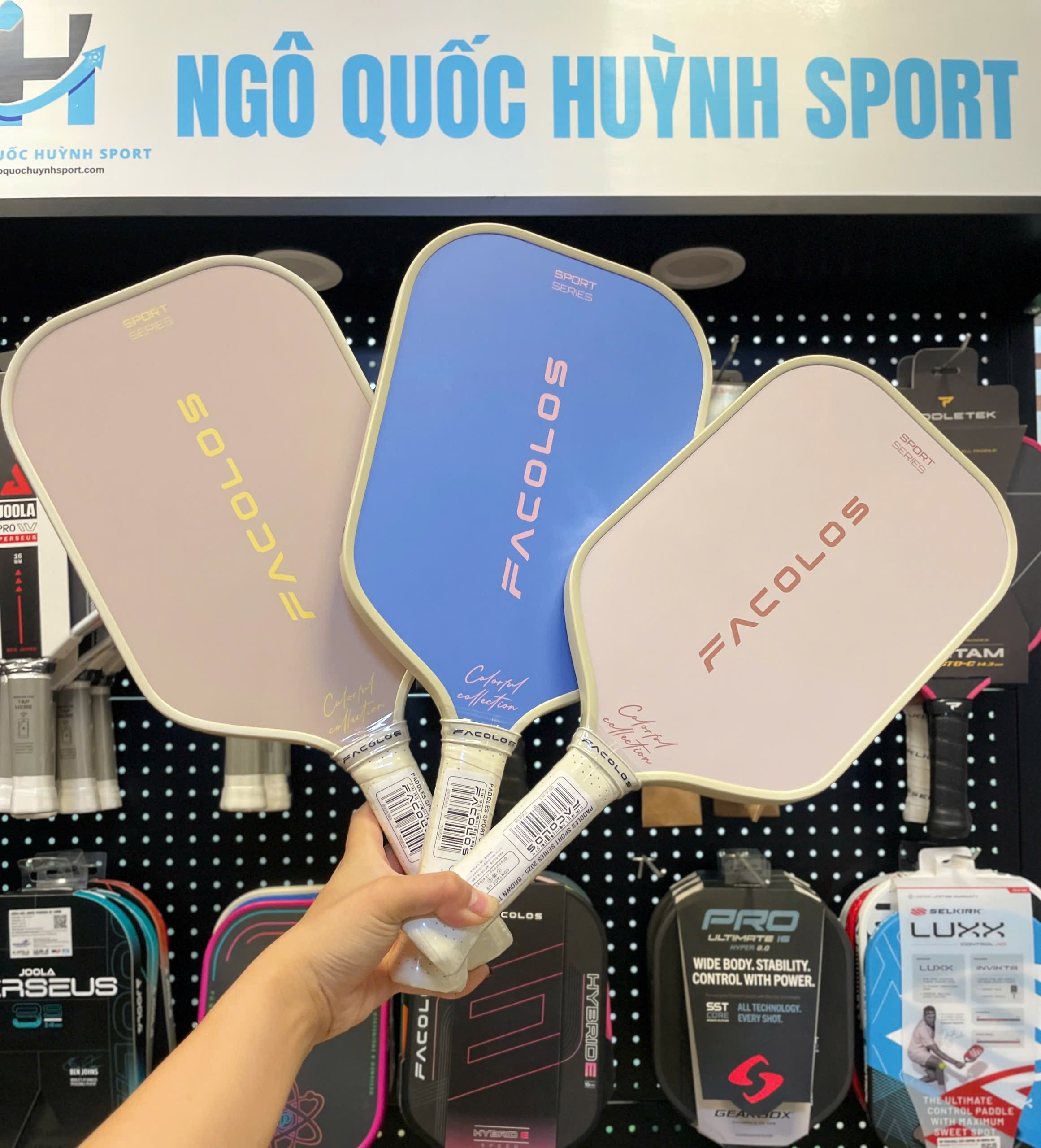 Vợt Pickleball Sport Series 2025 – Colorful Collection 2.0 (16mm)