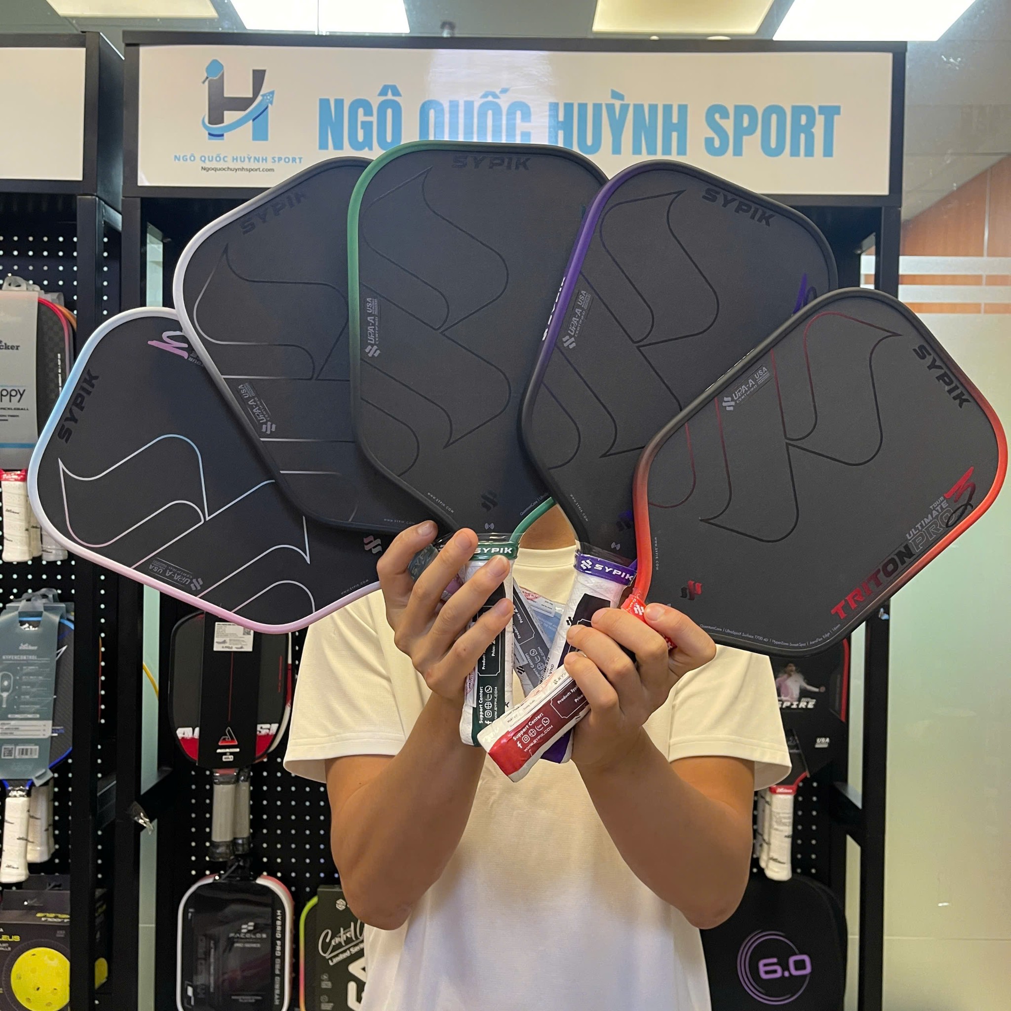 Vợt Pickleball Sypik Triton Pro 3 Ultimate