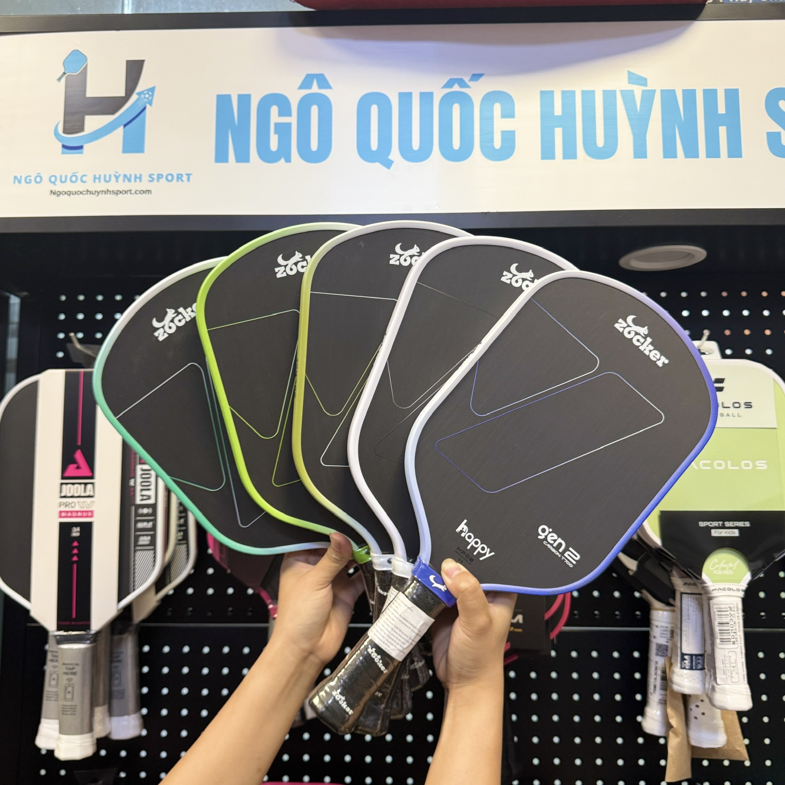 Vợt Pickleball Zocker Happy HP2 Gen 2