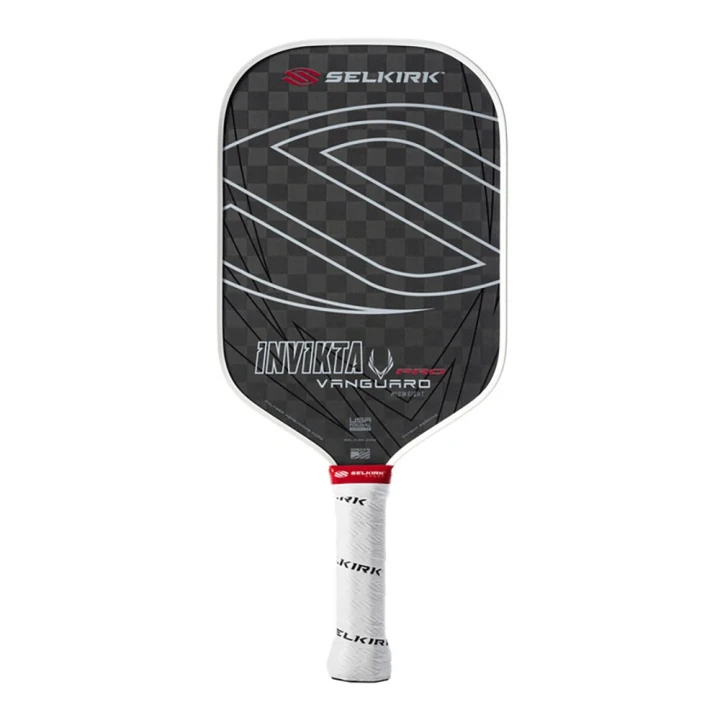 Vợt Pickleball Vanguard Pro Invikta 16mm - TRẮNG