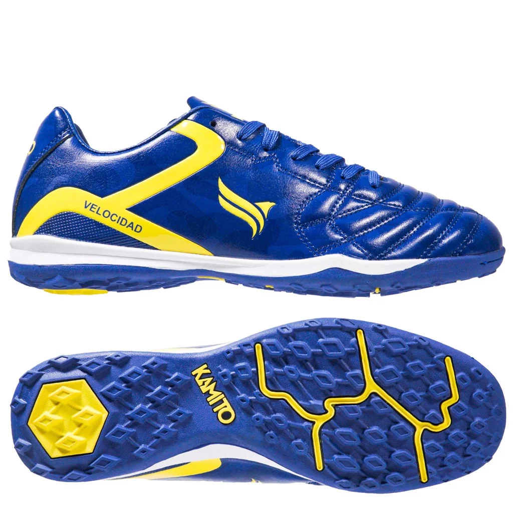 Giày đá bóng Kamito Velocidad Legend TF - Blue/Yellow