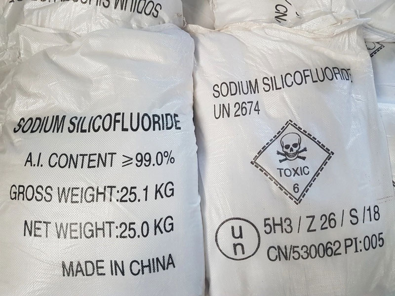 SODIUM SILICOFLUORIDE NA2SIF6 99%, CHINA, 25KG/BAG