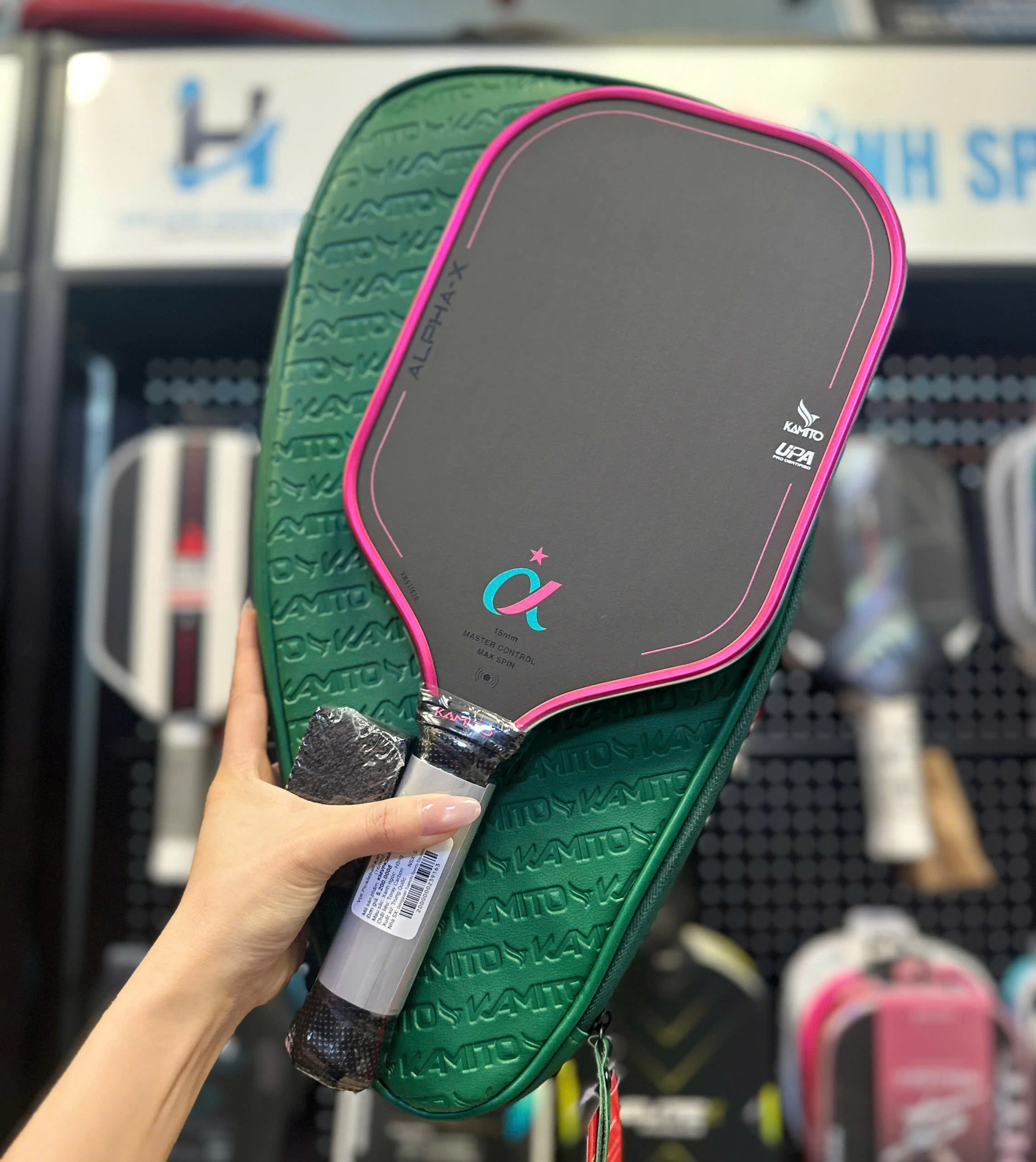 Vợt Pickleball Kamito Alpha-X (16mm)