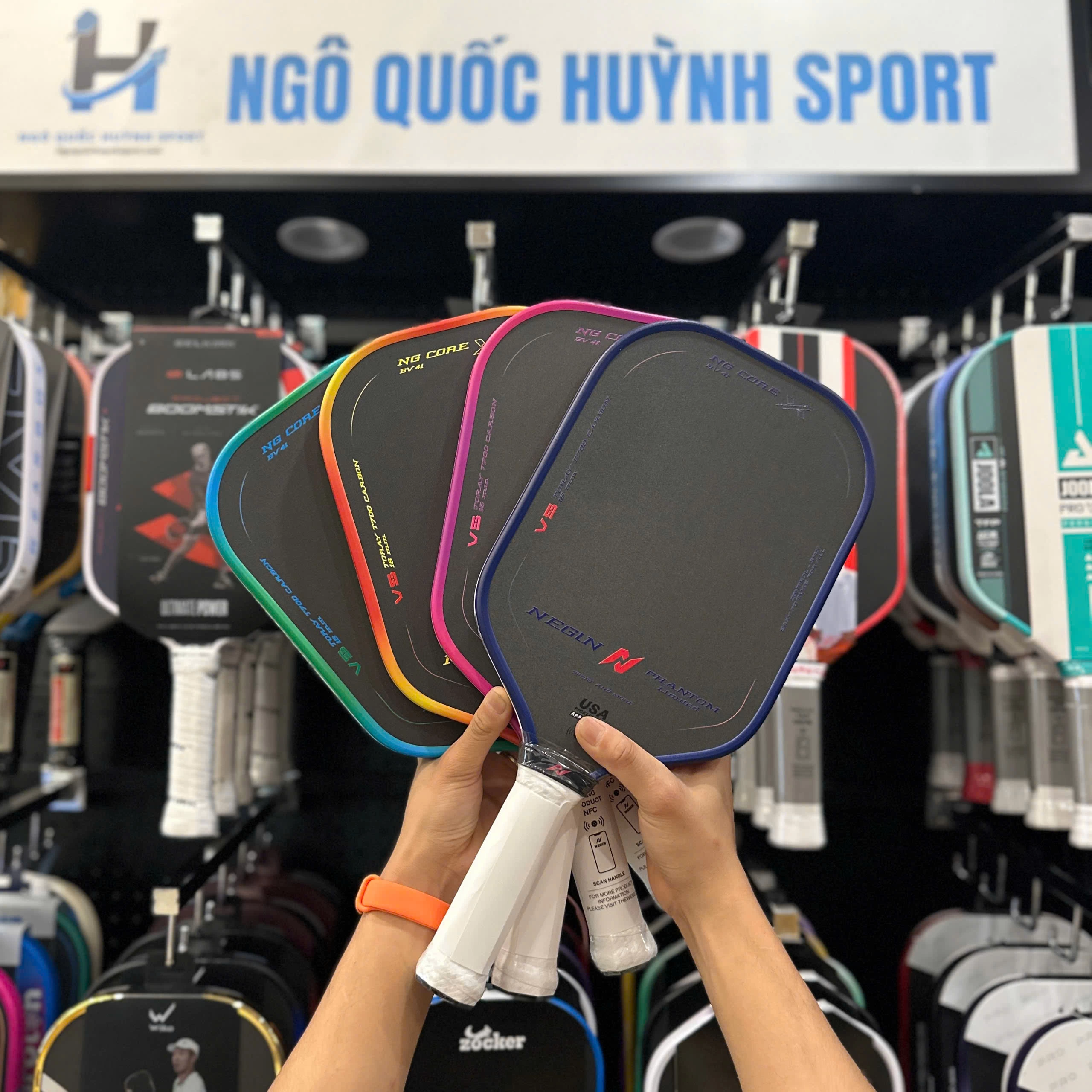 Vợt Pickleball Negin PhanTom Limited 16mm