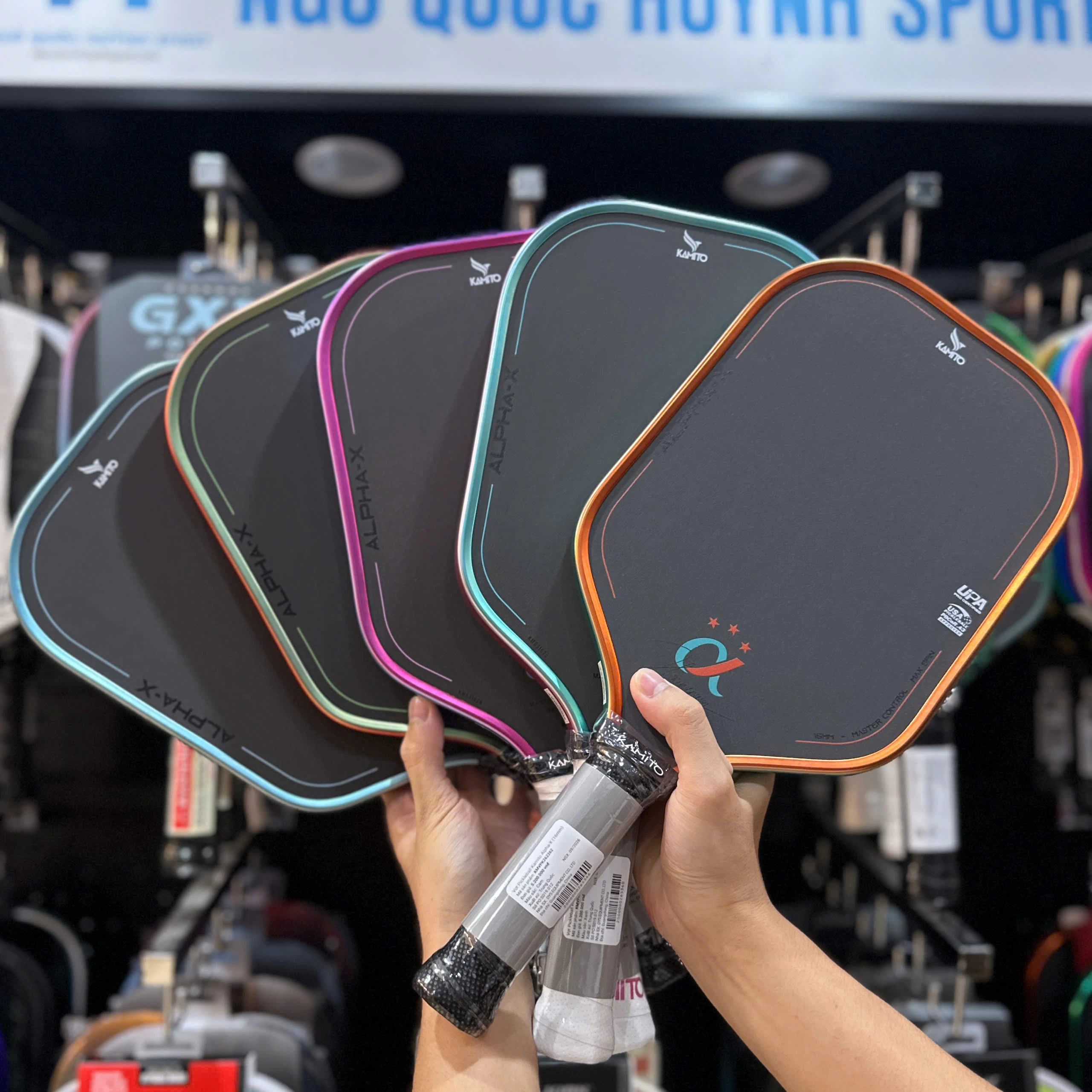 Vợt Pickleball Kamito Alpha-X (3 sao 16mm)