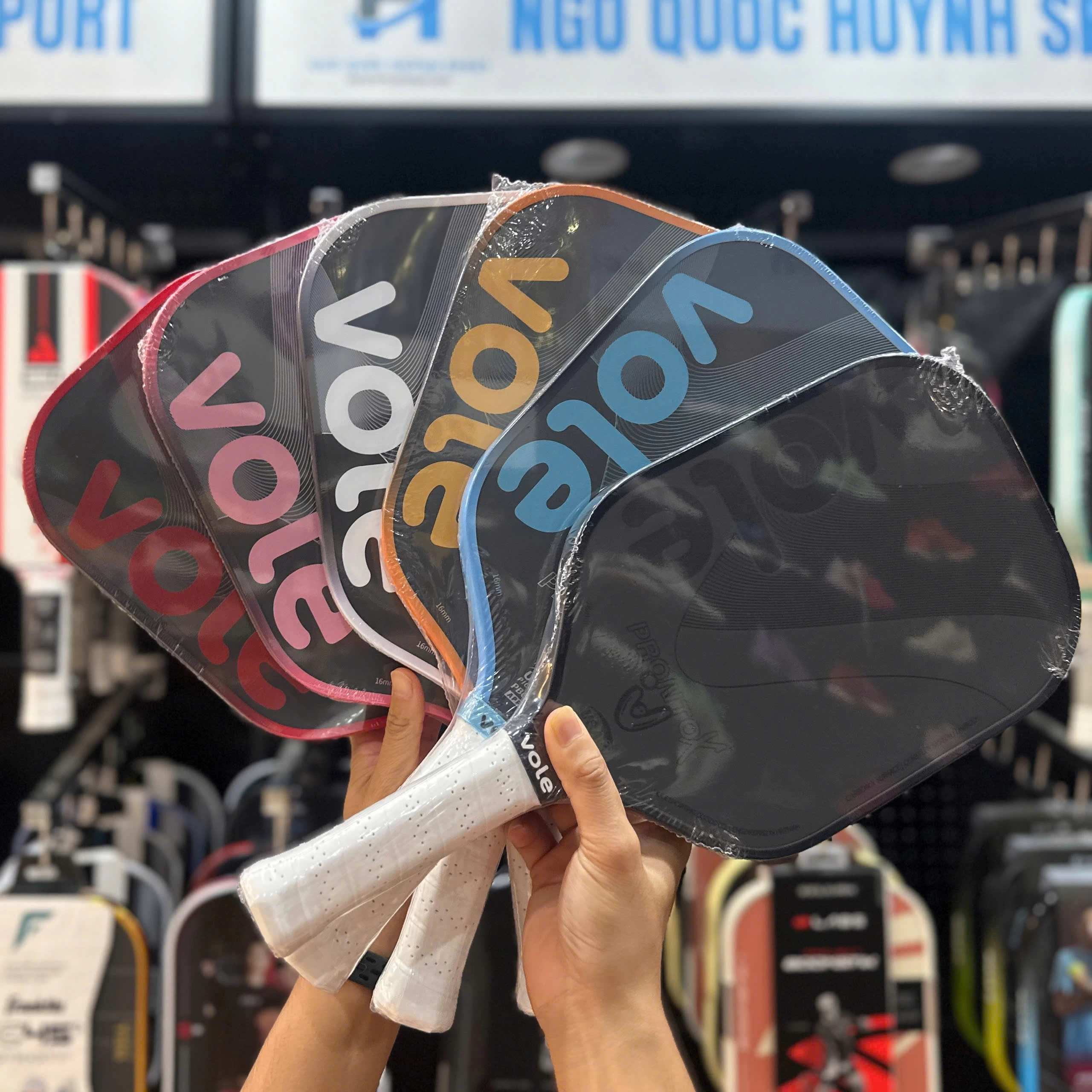 Vợt Pickleball Vole Pronto X 16mm