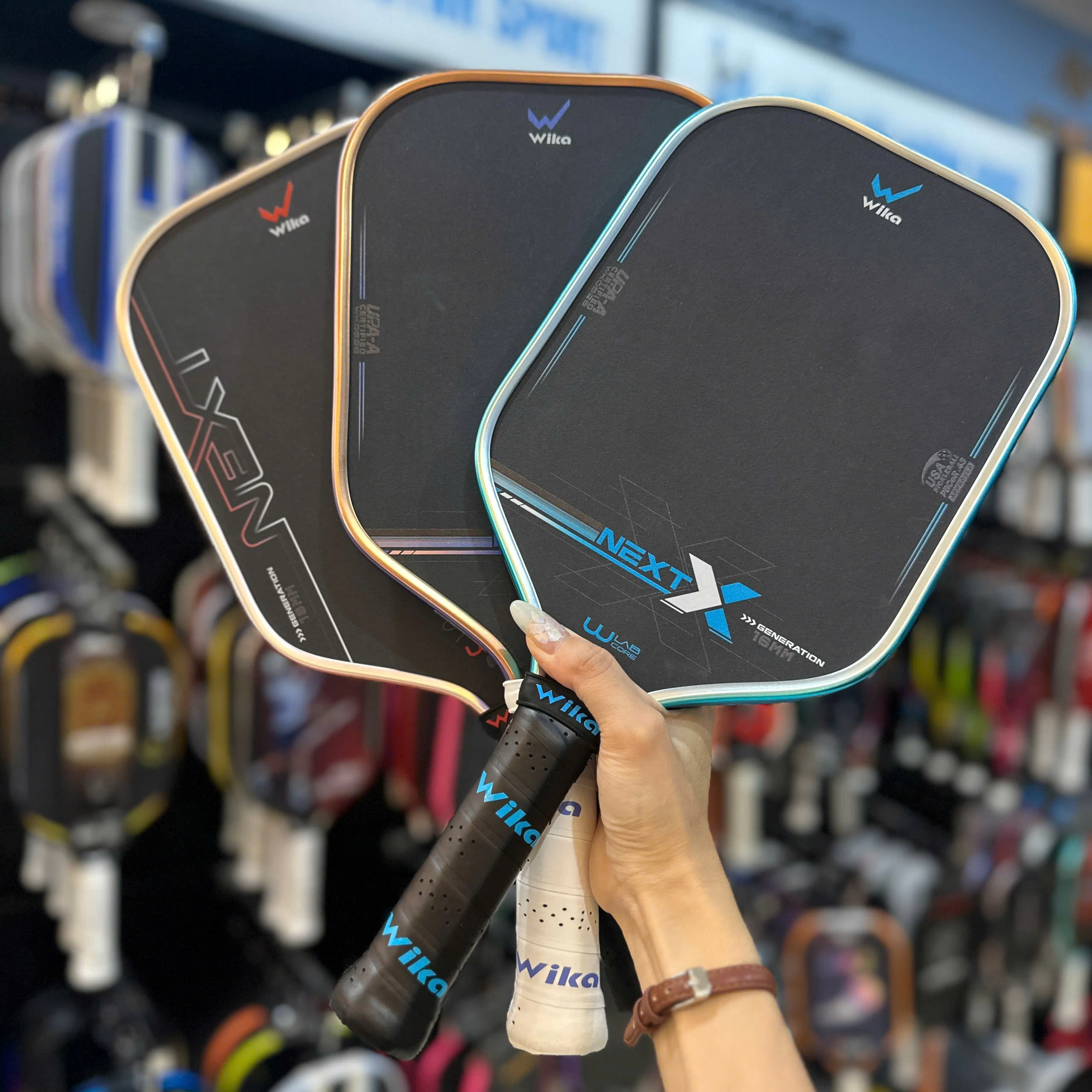 Vợt Pickleball Wika Next X Edition 16mm