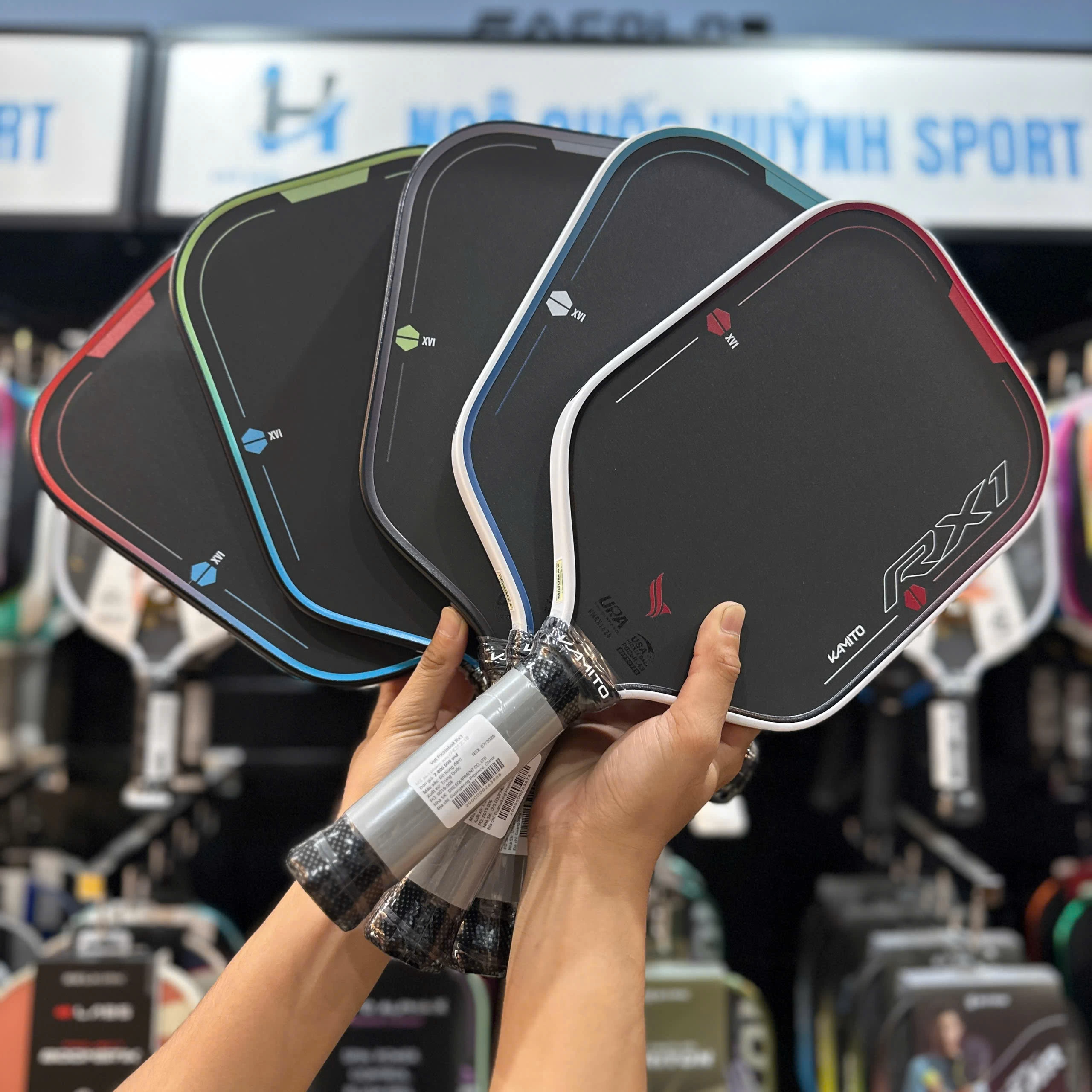 Vợt Pickleball Kamito RX1 16mm Lõi Tổ Ong
